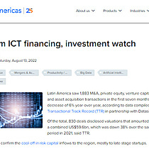 LatAm ICT financing, investment watch